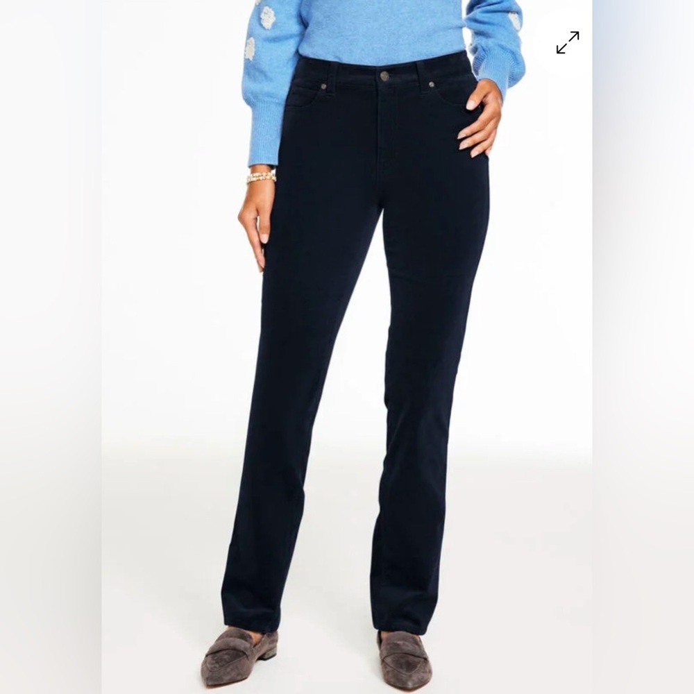 5/$25!! Talbots Women's Straight Leg Pants in Deep Indigo